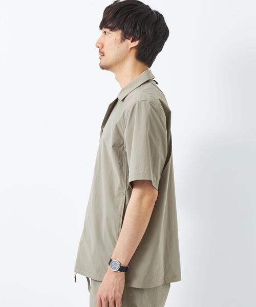 DAIWA（ダイワ）の「【別注】＜DAIWA×green label relaxing＞アクティブ ショートスリーブ シャツ（シャツ/ブラウス・メンズ・ネイビー/ブラック/ベージュ・M/L/XL）」の12枚目の写真