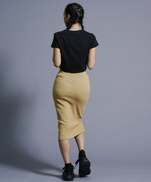 RVCA(ルーカ)の「【ムラサキスポーツ別注】RVCA/ルーカ/ワンポイント刺繍/ルーズスカート BD043-622(スカート・レディース・ベージュ/カーキオリーブ/ブラック・S/M)」の8枚目の写真