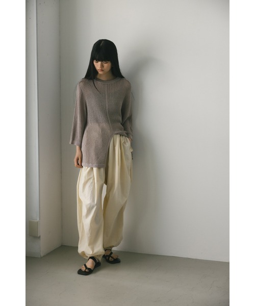 STYLEMIXER(スタイルミキサー)の「2WAYクロシェニット(ニット/セーター・レディース・ブラック/ベージュ/ピンク/ホワイト・FREE)」の10枚目の写真