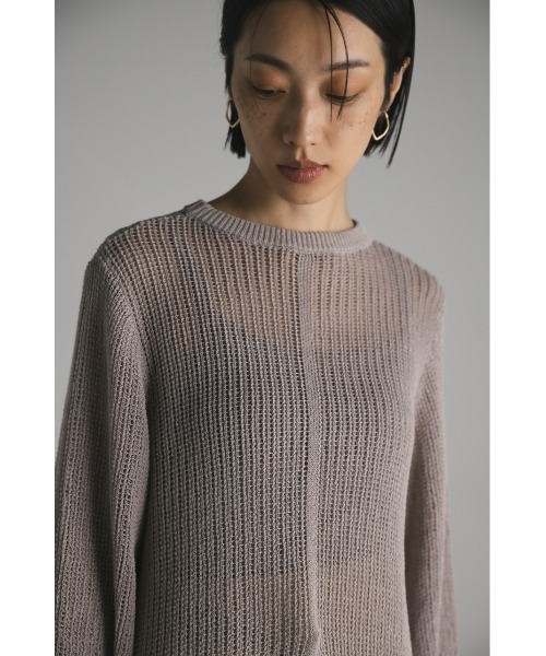 STYLEMIXER(スタイルミキサー)の「2WAYクロシェニット(ニット/セーター・レディース・ブラック/ベージュ/ピンク/ホワイト・FREE)」の15枚目の写真