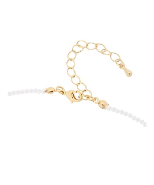 Lugnoncure（ルノンキュール）の「ビーズネックレス（ネックレス・レディース・オフホワイト・F）」の4枚目の写真