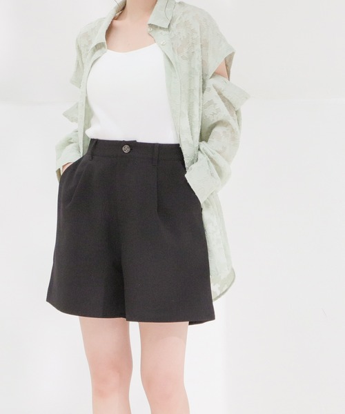 Honeys（ハニーズ）の「ショートパンツ（その他パンツ・レディース・ブラック/ダークグレー・SS/S/M/L/LL）」の3枚目の写真