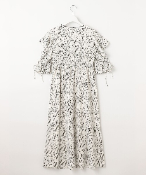 Feroux(フェルゥ)の「【洗える】ショルダーオープンドット ワンピース(ワンピース・レディース・ホワイト系5/ブラック系5・F)」の17枚目の写真