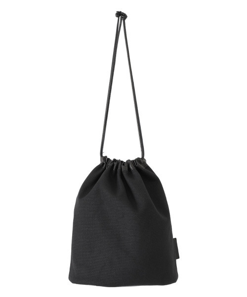 BALLAST ARK（バラストアーク）の「BALLAST ARK / バラストアーク：KINCHAKU BAG：BA07-B002[AST]（ハンドバッグ・メンズ・ナチュラル/ブラック・FREE）」の2枚目の写真