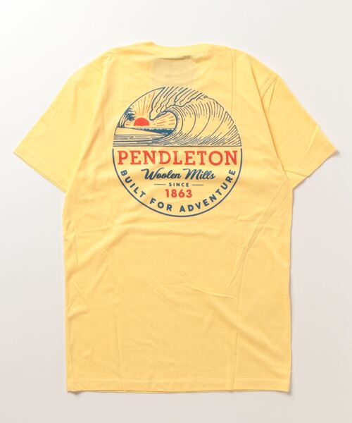 PENDLETON(ペンドルトン)の「アドベンチャーウェーブグラフィックTシャツ(Tシャツ/カットソー・メンズ・サックスブルー/ベージュ系その他・LARGE/X-LARGE/SMALL/MEDIUM)」の3枚目の写真
