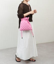 Daily russet | ナイロンコットン 巾着ショルダーバッグ(ショルダーバッグ)