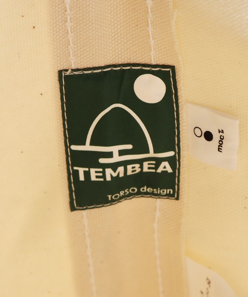 mocT/モクティ×TEMBEA/テンベア FLAT HANDLE TOTE SMALL ワンハンドル トートバッグ キャンバスコットン