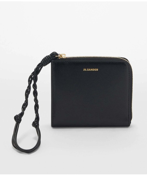 JIL SANDER（ジルサンダー）の「CREDIT CARD PURSE TANGLE（財布・レディース・ブラック/ホワイト/ピンク系・UNI）」の2枚目の写真