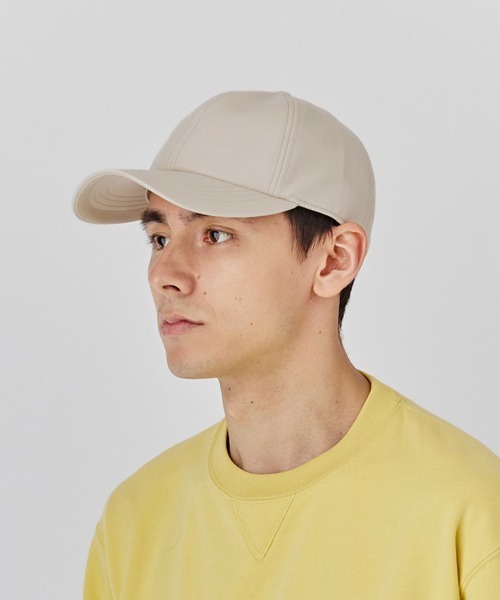 ORNERTE（オルネート）の「ORNERTE  BASIC 6P CAP_MID TYPE_FL / 【ユニセックス】 オルネート ベーシック 6パネル フェイクレザーキャップ（キャップ・メンズ・ブラック/ライトベージュ・FREE）」の17枚目の写真
