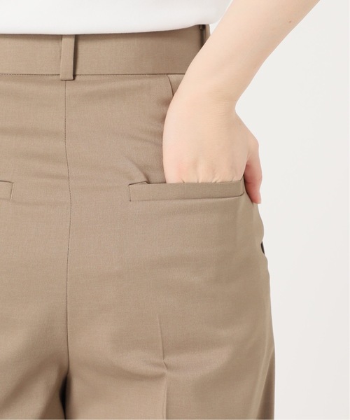 [6/23までの出品]nobleエステルツイルストレッチスラックスパンツ34 NOBLE スラックス パンツ 「追加」エステルツイルストレッチ
