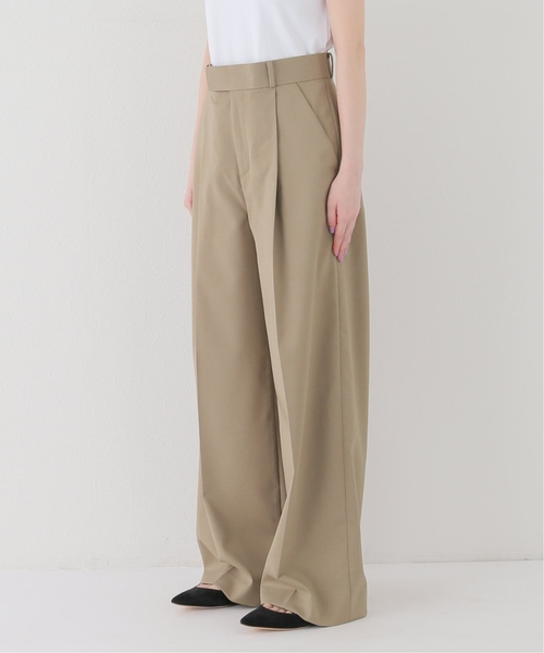 追加》エステルツイルストレッチスラックスパンツ 2（スラックス
