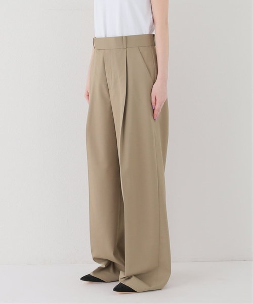 追加》エステルツイルストレッチスラックスパンツ 2（スラックス