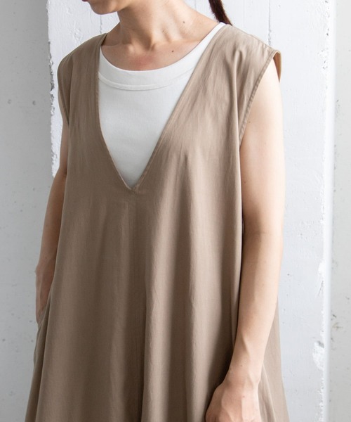 FORK&SPOON（フォークアンドスプーン）の「FORK&SPOON　フライスタンクトップ（タンクトップ・レディース・ブラック/オフホワイト・1）」の20枚目の写真