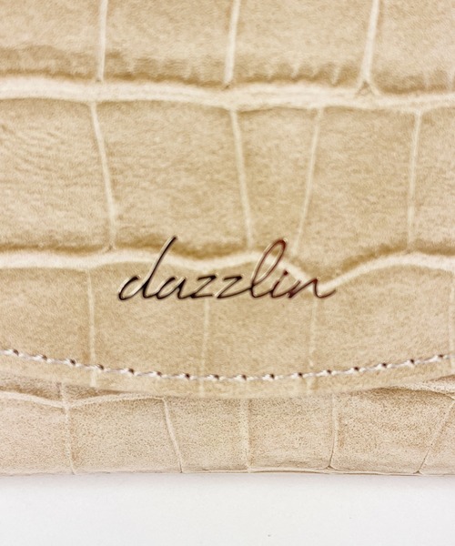 dazzlin（ダズリン）の「dazzlin/ダズリン　クロコ型押 二つ折りコンパクトウォレット（財布・レディース・ブラック/アイボリー/ベージュ・FREE）」の13枚目の写真