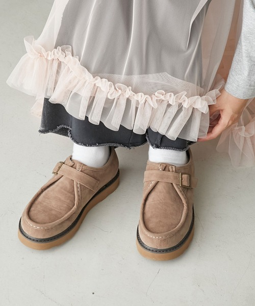 forksy.(フォルクシー)の「【forksy.】モンクストラップシューズ(ドレスシューズ・レディース・ブラック/ブラウン/ベージュ・L/LL/M/S)」の3枚目の写真