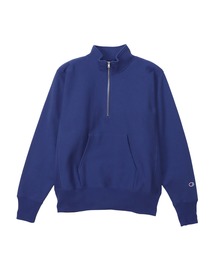 【Champion/チャンピオン】メンズ リバースウィーブ(R) ハーフジップスウェットシャツ