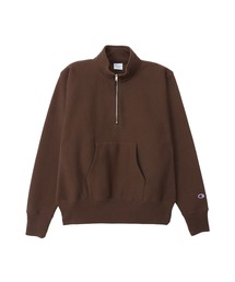 【Champion/チャンピオン】メンズ リバースウィーブ(R) ハーフジップスウェットシャツ