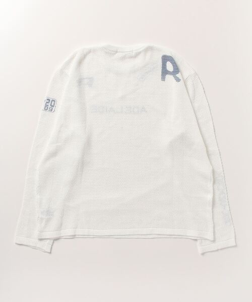 LYEON（リヨン）の「メッシュロゴニット/ロンT（Tシャツ/カットソー・レディース・オフホワイト・FREE）」の14枚目の写真