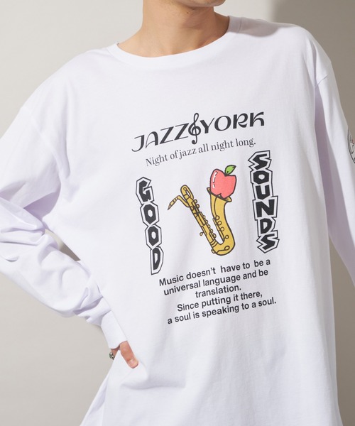 JOURNAL STANDARD(ジャーナルスタンダード)の「【ZOZO限定】ZZ LOSFORNIA STANDARD L/S 2(Tシャツ/カットソー・メンズ・ホワイト系その他2/ホワイト/ホワイト系その他3/ホワイト系その他/ホワイト×イエロー/ホワイト×ブルー/ホワイト×ネイビー/ホワイト×レッド・L/S/M/XS/XXL/XL)」の19枚目の写真