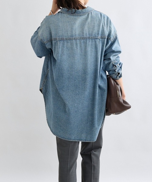 MONN.:./ビッグデニムシャツ（シャツ/ブラウス）｜RIVE DROITE