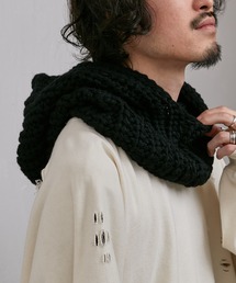 【KIJIMA TAKAYUKI / キジマタカユキ】23AW WOOL KNIT HOOD