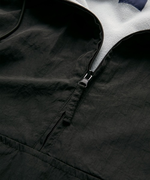 MONO-MART LADY'S（モノマートレディース）の「裏フリースハーフジップアノラックプルオーバー（ブルゾン・レディース・オレンジ/カーキ/ブラック/アイボリー・FREE）」の10枚目の写真