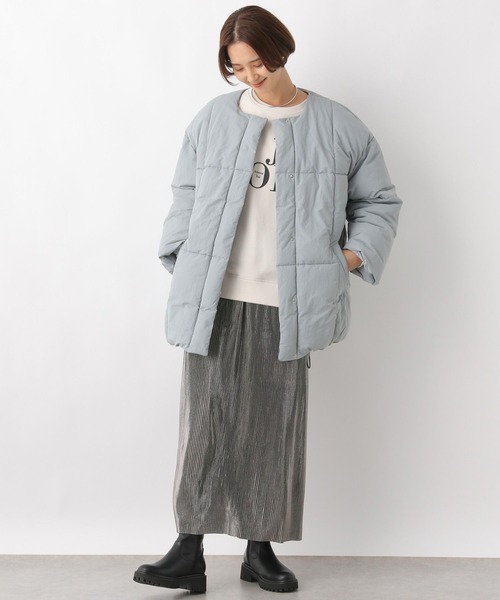 LEPSIM(レプシィム)の「グリッター細プリーツスカート 986463(スカート・レディース・シルバー/ブラック/ブルー・FREE)」の4枚目の写真