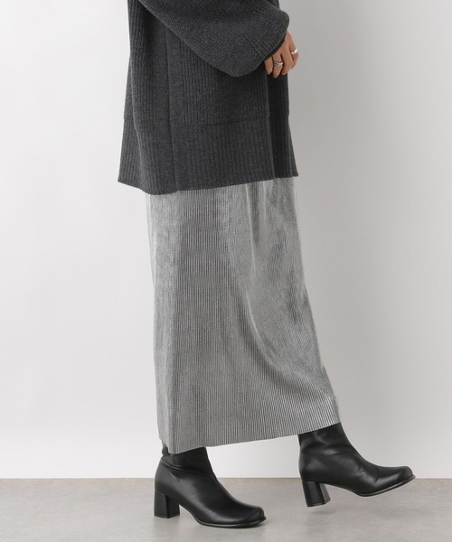 LEPSIM(レプシィム)の「グリッター細プリーツスカート 986463(スカート・レディース・シルバー/ブラック/ブルー・FREE)」の14枚目の写真