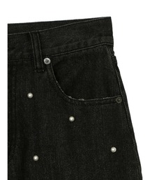 Ameri（アメリ）の「SCATTERED PEARL DENIM（デニムパンツ）」 - WEAR