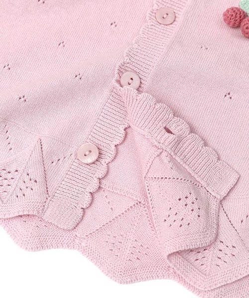 coeur a coeur（クーラクール）の「coeur a coeur うさみみケープ（その他アウター・キッズ・アイボリー/ピンク・70-80cm）」の20枚目の写真