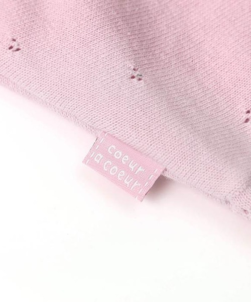 coeur a coeur（クーラクール）の「coeur a coeur うさみみケープ（その他アウター・キッズ・アイボリー/ピンク・70-80cm）」の22枚目の写真