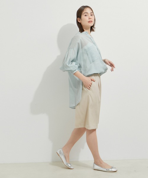 ストレッチツィルハーフパンツ（その他パンツ）｜LE CERCLE par rope'（ルセルクルパーロペ）