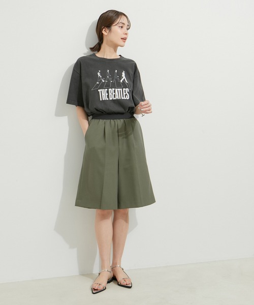 ストレッチツィルハーフパンツ（その他パンツ）｜LE CERCLE par rope'（ルセルクルパーロペ）