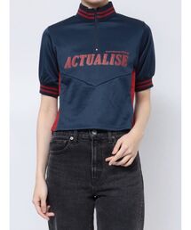 jouetie | ハーフジップサイクリングトップス(Tシャツ/カットソー)