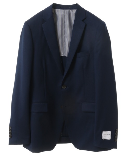 CROWDED CLOSET（クラウデッドクローゼット）の「ウールポリエステルマイクロドビー小紋柄スーツセットアップ（同素材ベストあり）（セットアップ・メンズ・ネイビー/グレー・02/03/04/01）」の9枚目の写真