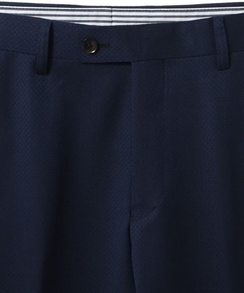 CROWDED CLOSET（クラウデッドクローゼット）の「ウールポリエステルマイクロドビー小紋柄スーツセットアップ（同素材ベストあり）（セットアップ・メンズ・ネイビー/グレー・02/03/04/01）」の16枚目の写真