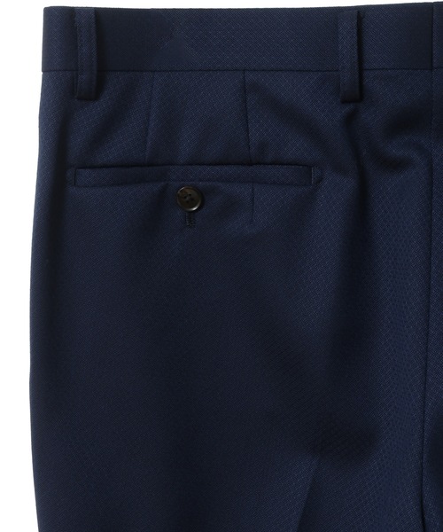 CROWDED CLOSET（クラウデッドクローゼット）の「ウールポリエステルマイクロドビー小紋柄スーツセットアップ（同素材ベストあり）（セットアップ・メンズ・ネイビー/グレー・02/03/04/01）」の18枚目の写真