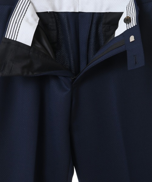 CROWDED CLOSET（クラウデッドクローゼット）の「ウールポリエステルマイクロドビー小紋柄スーツセットアップ（同素材ベストあり）（セットアップ・メンズ・ネイビー/グレー・02/03/04/01）」の20枚目の写真