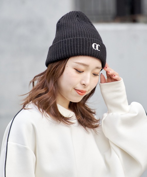 Chico（チコ）の「刺繍入りニット帽（ニットキャップ/ビーニー）」 - WEAR