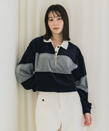 PUBLIC TOKYO | ベロアクロップドラガーシャツ(Tシャツ/カットソー)