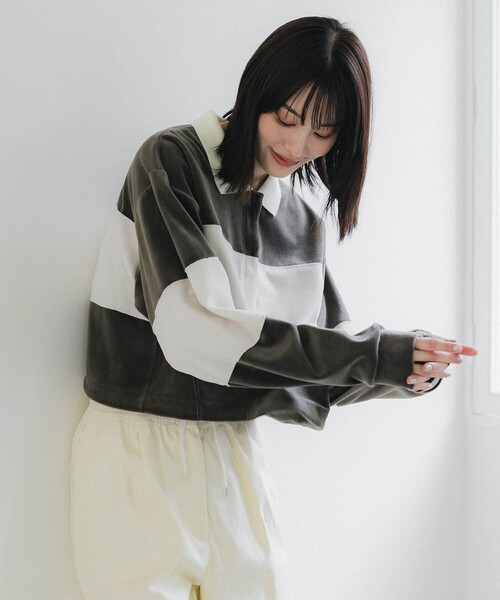 PUBLIC TOKYO（パブリックトウキョウ）の「ベロアクロップドラガー