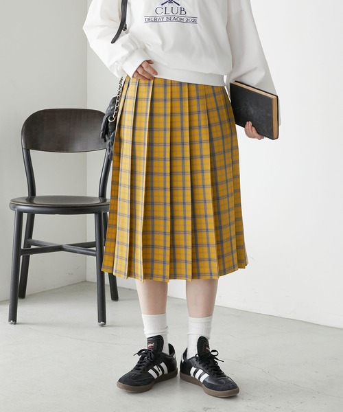 【極美品】ペンドルトン  タータンチェック プリーツスカート ミドル丈 ウール 極美品】ペンドルトン タータンチェック プリーツスカート
