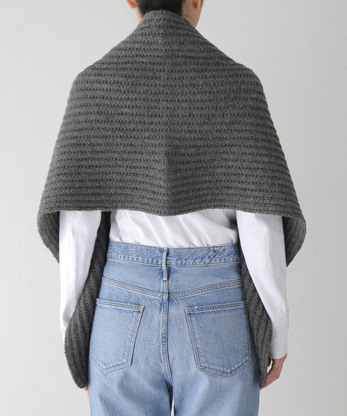 plage（プラージュ）の「SHEPLEY YARNS ストール ベスト（ベスト