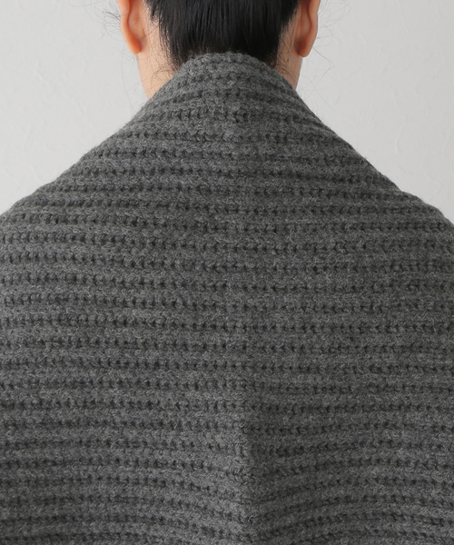 plage SHEPLEY YARNS ストールベスト plage（プラージュ）の「SHEPLEY YARNS ストール ベスト（ベスト