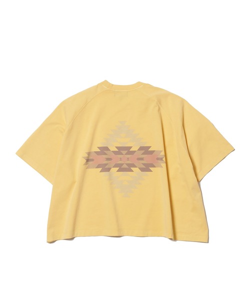 PENDLETON（ペンドルトン）の「ピグメントダイスプリットラグランワイドティー（Tシャツ/カットソー・レディース・チャコール/グレー系その他2/イエロー系その他2・ONESIZE）」の10枚目の写真