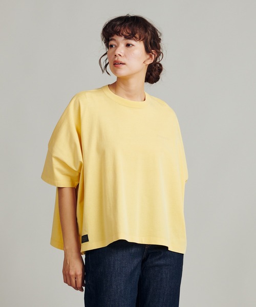 PENDLETON（ペンドルトン）の「ピグメントダイスプリットラグランワイドティー（Tシャツ/カットソー・レディース・チャコール/グレー系その他2/イエロー系その他2・ONESIZE）」の11枚目の写真