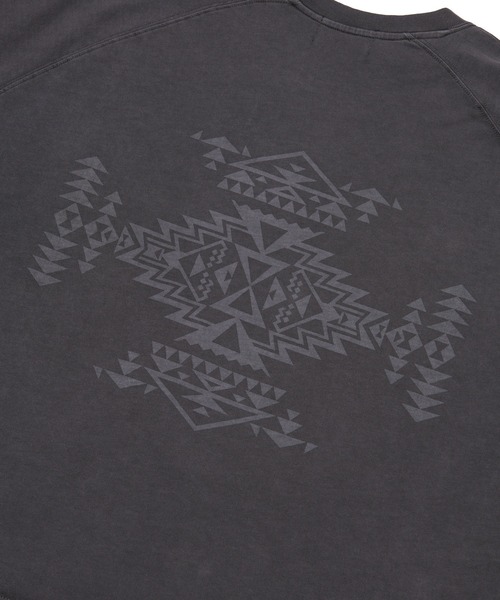 PENDLETON（ペンドルトン）の「ピグメントダイスプリットラグランワイドティー（Tシャツ/カットソー・レディース・チャコール/グレー系その他2/イエロー系その他2・ONESIZE）」の15枚目の写真