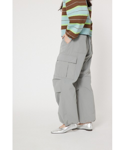 RODEO CROWNS WIDE BOWL（ロデオクラウンズワイドボウル）の「ドロストカーゴパンツ（カーゴパンツ・レディース・カーキ/ライトピンク/オフホワイト/ライトグレー・FREE）」の17枚目の写真