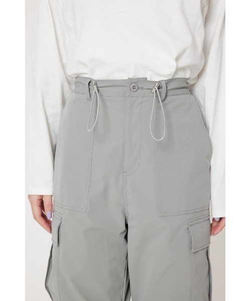 RODEO CROWNS WIDE BOWL（ロデオクラウンズワイドボウル）の「ドロストカーゴパンツ（カーゴパンツ・レディース・カーキ/ライトピンク/オフホワイト/ライトグレー・FREE）」の22枚目の写真