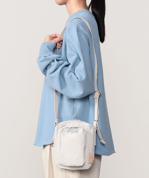 amiacalva(アミアカルヴァ)の「AMIACALVA | コットンナイロン ポシェット(ショルダーバッグ・レディース・ホワイト・ONE)」の1枚目の写真